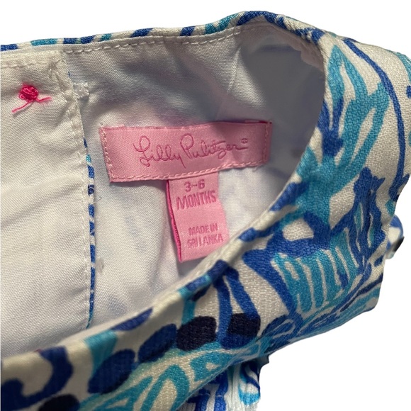 Lilly Pulitzer Lucky Trunks Shift Dress + Bloomers - Picture 4 of 4
